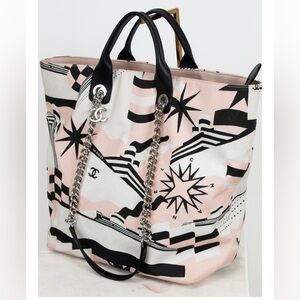 CHANEL Authentic Cruise Collection La Pausa two-way Travel Tote bag 2019